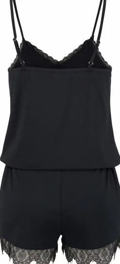Strandmode|Homewear|LASCANA Playsuit schwarz