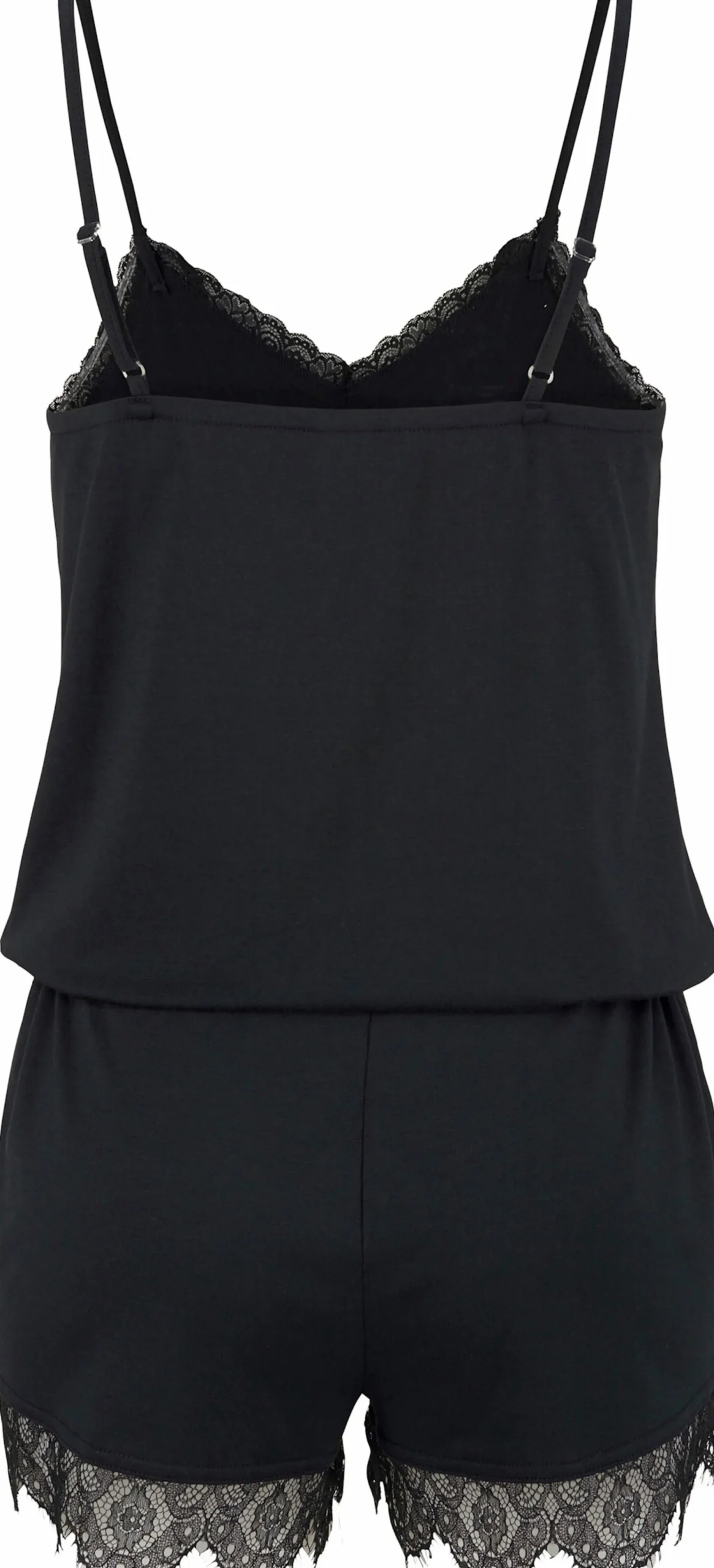 Strandmode|Homewear|LASCANA Playsuit schwarz
