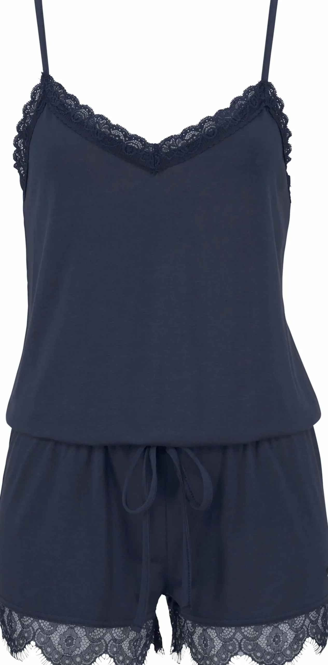 Strandmode|Homewear|LASCANA Playsuit blau