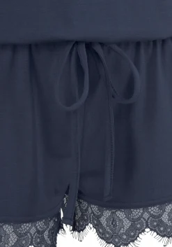 Strandmode|Homewear|LASCANA Playsuit blau