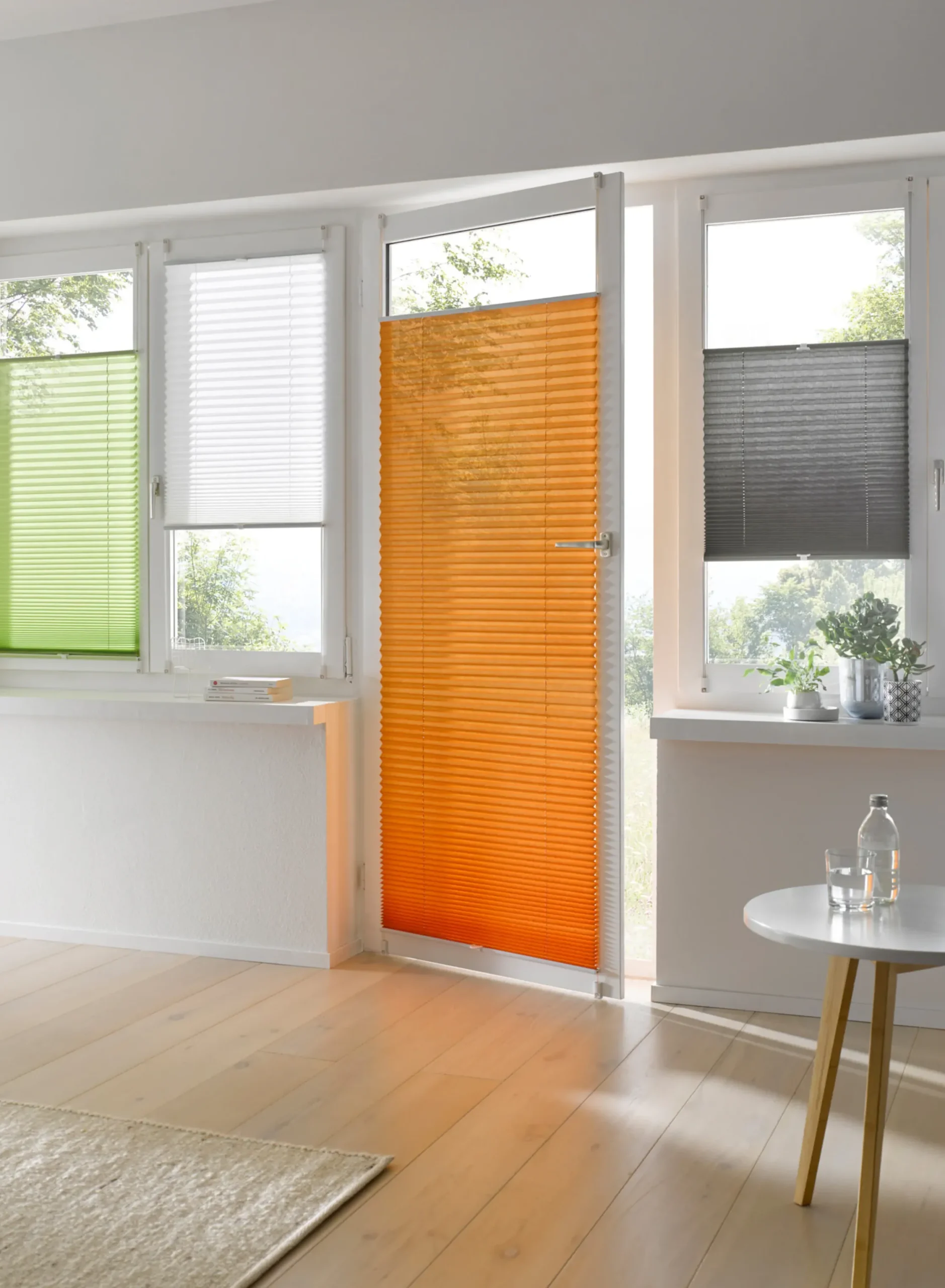 Gardinen & Rollos|heine home Plissee-Jalousie grau