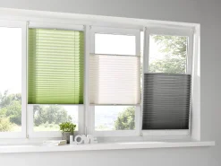 Gardinen & Rollos|heine home Plissee-Jalousie grau