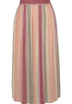 Strandmode|Vivance Plisseerock bunt
