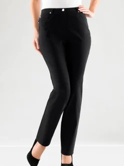 Hosen|Stehmann Comfort line 5-Pocket-Hose in elastischer Qualität schwarz