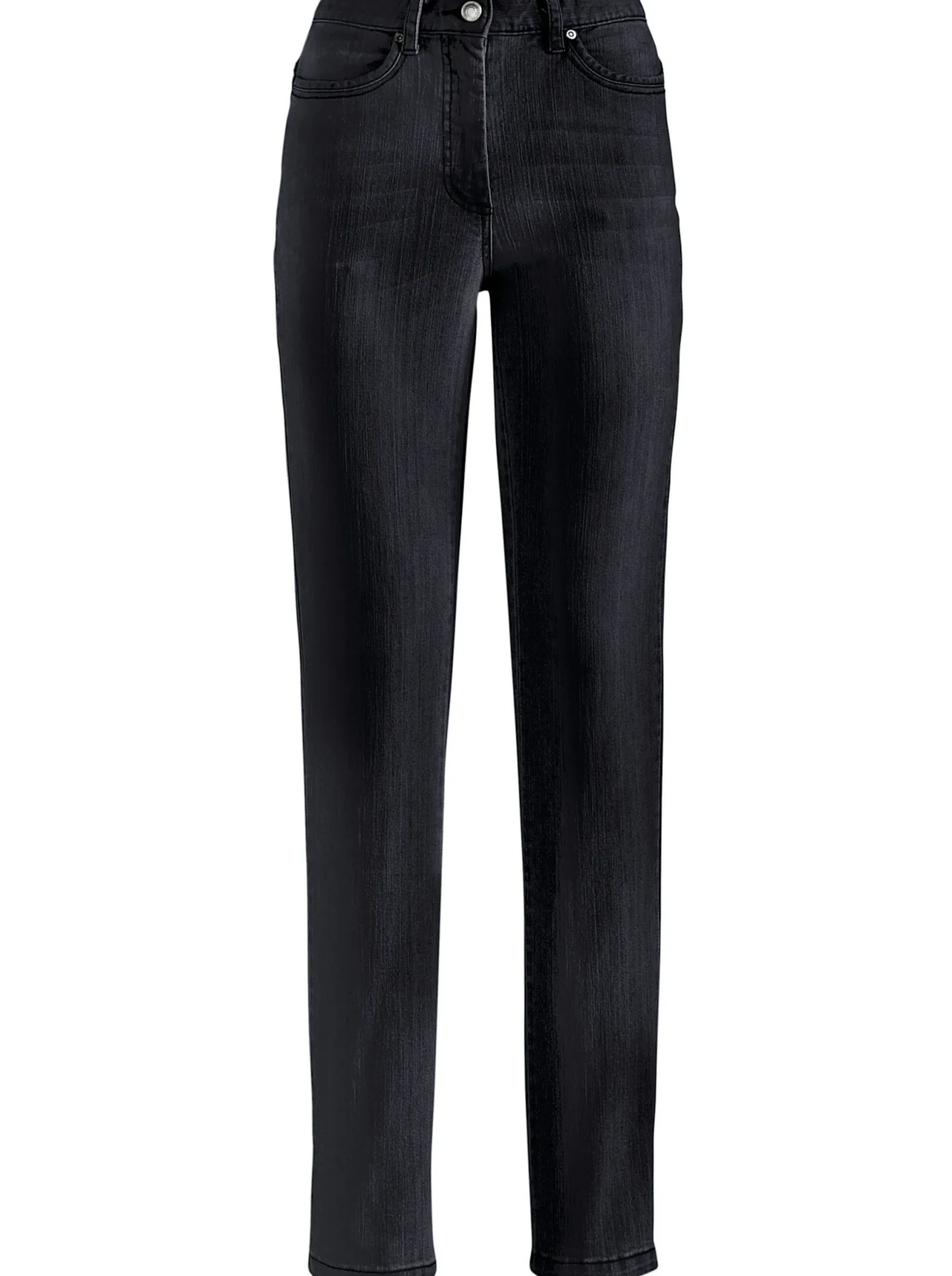 Basics| 5-Pocket-Jeans black-denim
