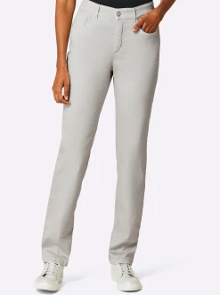 Jeans|Ascari 5-Pocket-Jeans hellgrau