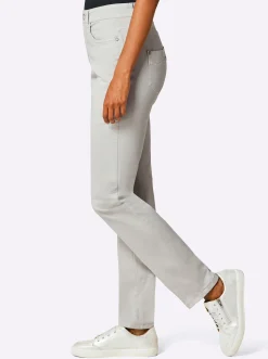Jeans|Ascari 5-Pocket-Jeans hellgrau