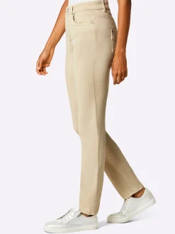 Jeans|Ascari 5-Pocket-Jeans sand