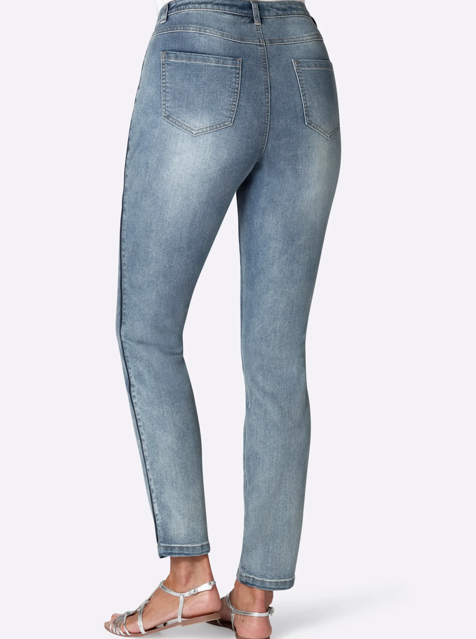 Jeans| 5-Pocket-Jeans blue-bleached