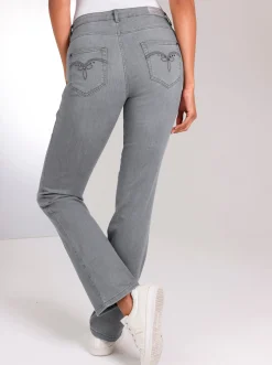 Jeans|CREATION L PREMIUM 5-Pocket-Jeans greydenim