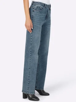 Jeans|heine 5-Pocket-Jeans blue-bleached