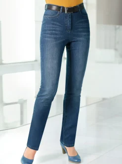 Jeans| 5-Pocket-Jeans blue-stone-washed