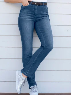 Jeans| 5-Pocket-Jeans blue-stone-washed