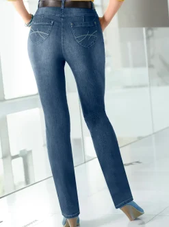 Jeans| 5-Pocket-Jeans blue-stone-washed