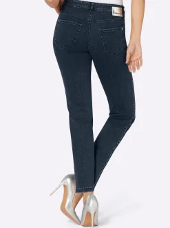 Jeans|Ascari 5-Pocket-Jeans dunkelblau