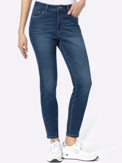 Jeans|heine 5-Pocket-Jeans blue-stone-washed