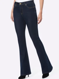Jeans|heine 5-Pocket-Jeans im Boot-Cut-Style darkblue