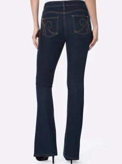 Jeans|heine 5-Pocket-Jeans im Boot-Cut-Style darkblue