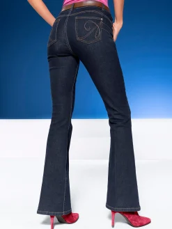 Jeans|heine 5-Pocket-Jeans im Boot-Cut-Style darkblue