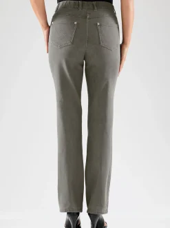 Jeans| 5-Pocket-Jeans mit innenliegendem Dehnbund grey-denim