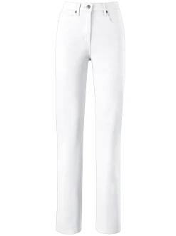 Jeans| 5-Pocket-Jeans mit Stretch-Anteil weiß