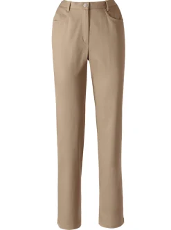 Jeans| 5-Pocket-Jeans mit Stretch-Anteil camel