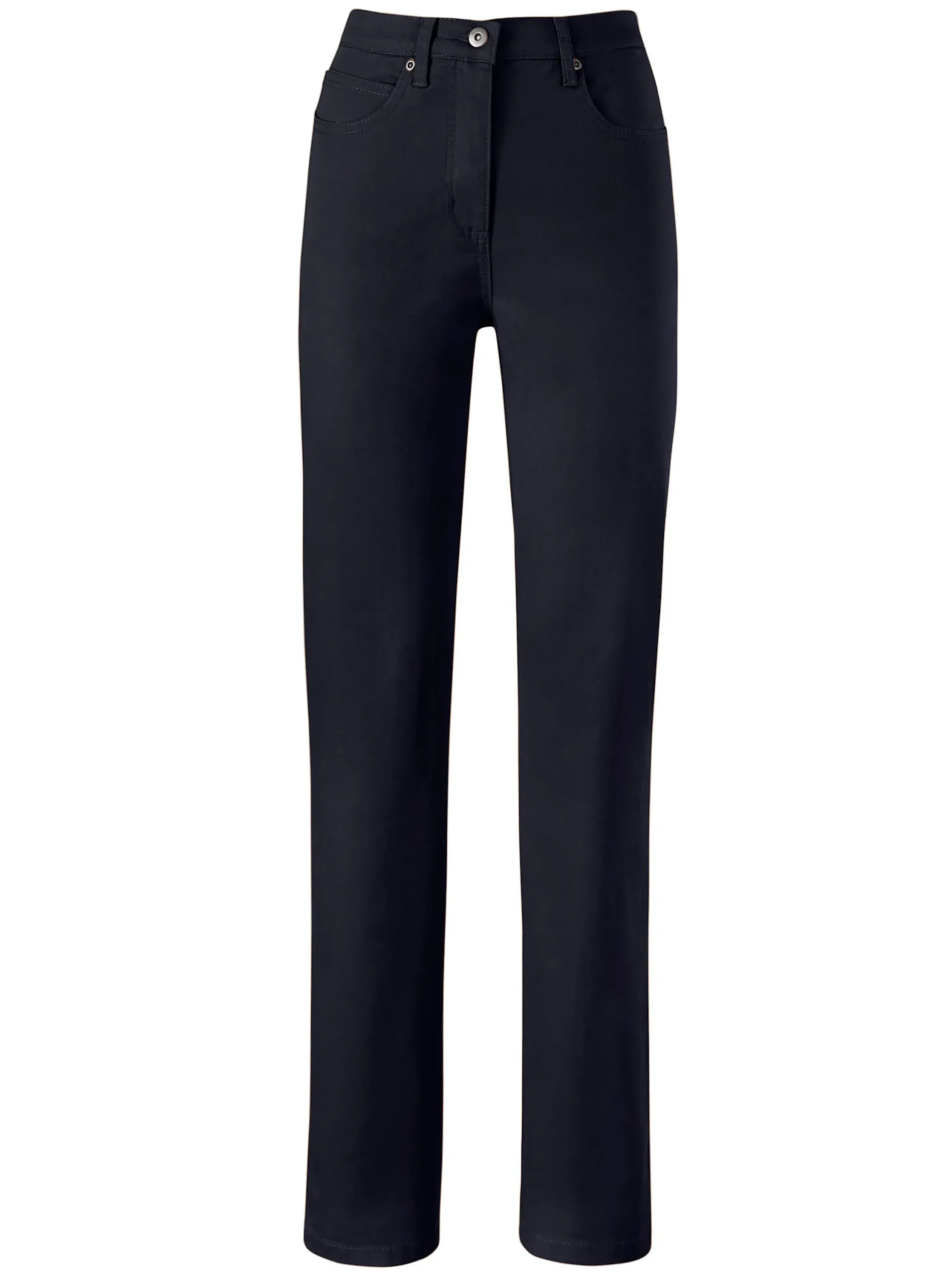 Jeans| 5-Pocket-Jeans mit Stretch-Anteil black-denim