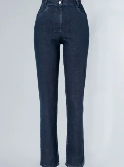 Basics|Jeans| 5-Pocket-Jeans mit Stretch-Anteil blue-stone-washed