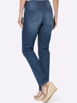 Jeans|heine 5-Pocket-Jeans mit Ziernähten blue-stone-washed