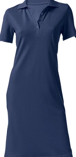 Strandkleider|Kleider|heine Polokleid marine