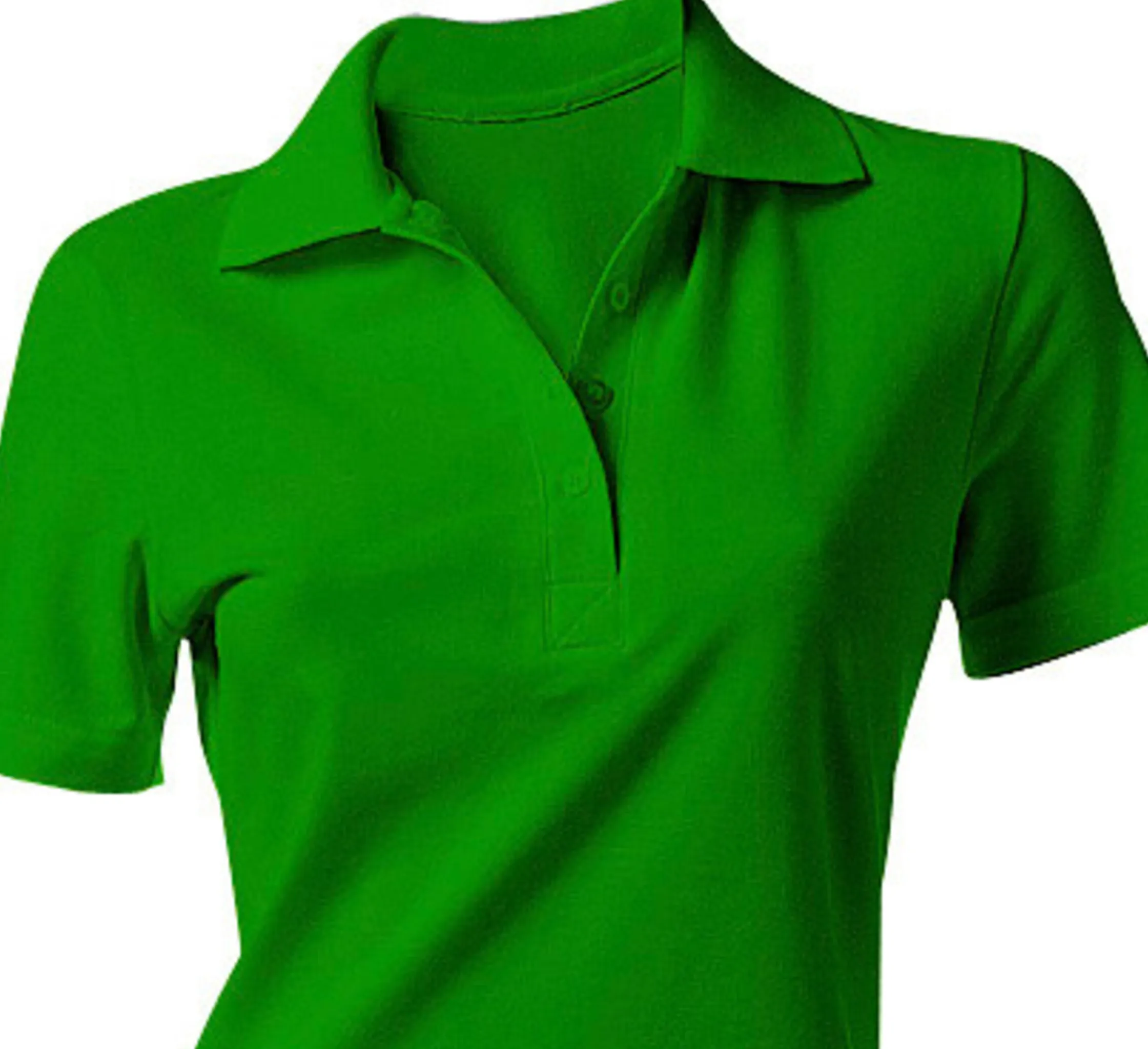 Strandkleider|heine Polokleid grün