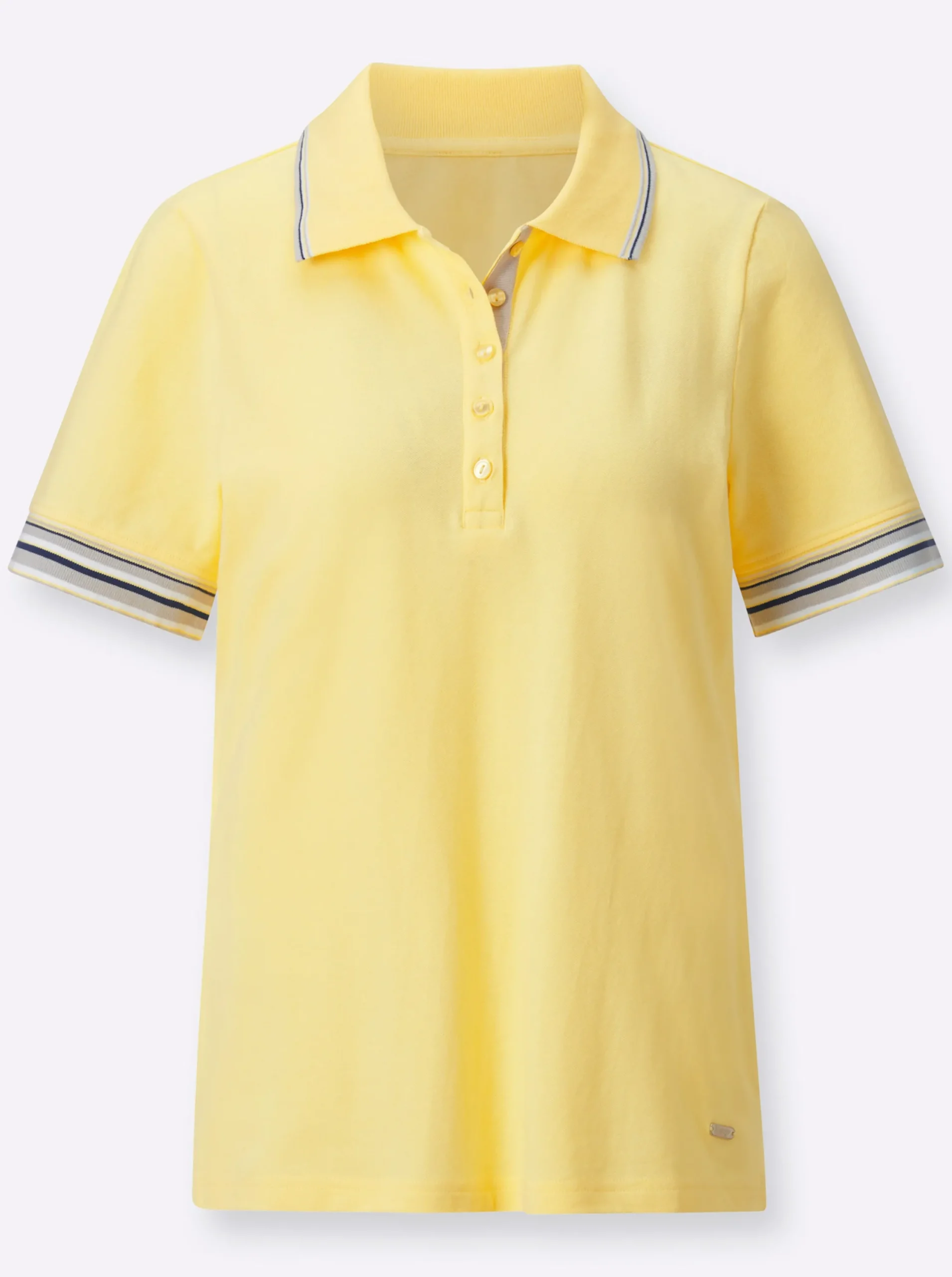 Shirts| Poloshirt zitrone