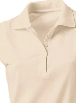 Shirts|heine Poloshirt in Pikee-Qualität sand