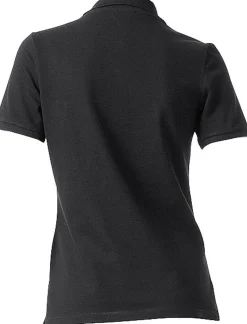 Strandmode|Shirts|heine Poloshirt in Pikee-Qualität schwarz