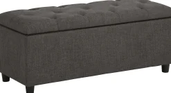 Bänke & Hocker|Home affaire Polsterbank grau