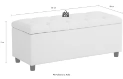 Bänke & Hocker|Home affaire Polsterbank grau