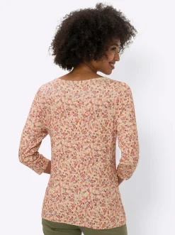 Shirts|heine Print-Shirt sand-papaya-bedruckt