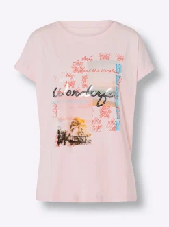 Shirts|heine Print-Shirt hellrosé