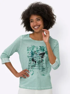 Shirts|heine Print-Shirt kalkmint