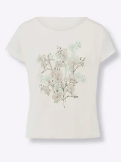 Strandmode|Shirts|heine Print-Shirt ecru
