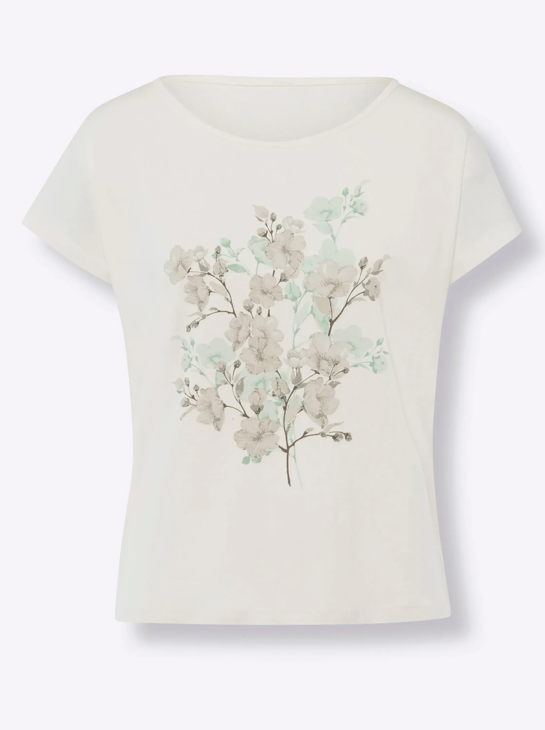 Strandmode|Shirts|heine Print-Shirt ecru