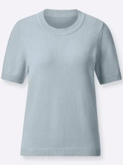 Pullover| Pullover eisblau