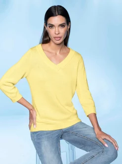 Pullover|heine Pullover zitrone