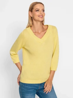 Pullover|heine Pullover zitrone