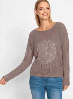 Pullover|heine Pullover taupe