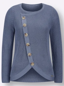 Pullover| Pullover taubenblau
