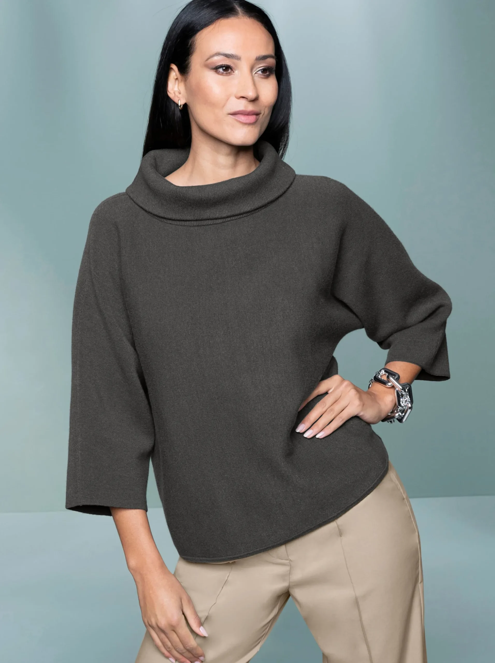 Pullover|heine Pullover graphit