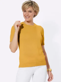 Basics|Pullover| Pullover maisgelb