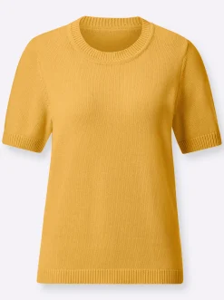 Basics|Pullover| Pullover maisgelb