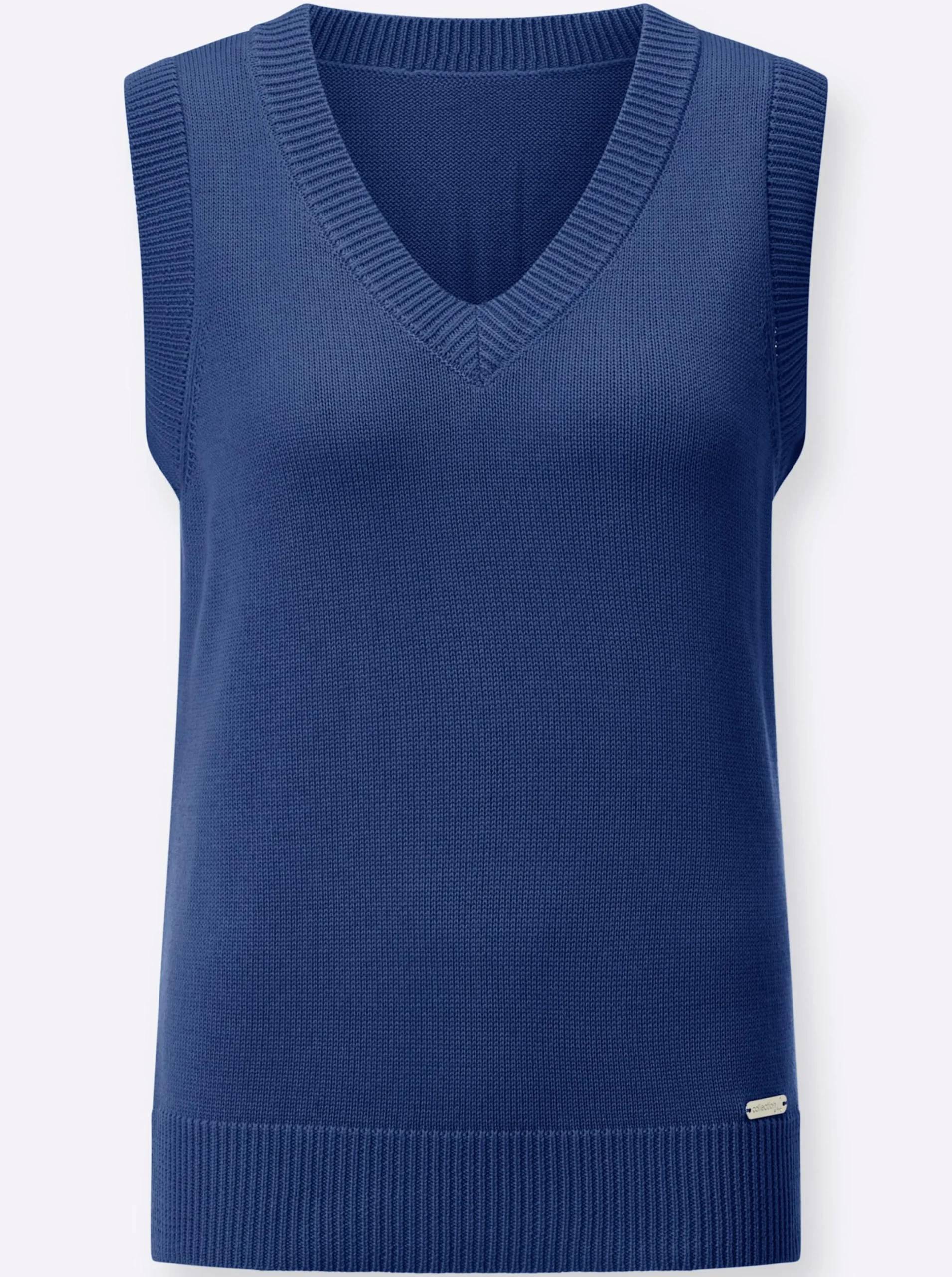Pullover| Pullunder royalblau